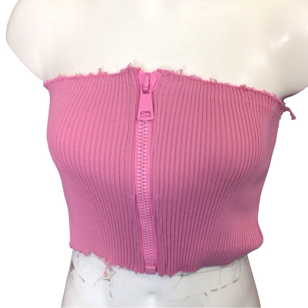 Pink Crop Top EUC size Medium